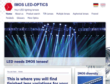 Tablet Screenshot of led-optic.com